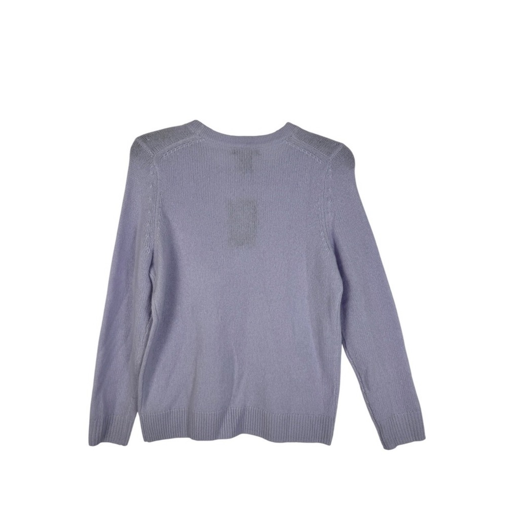 CASHMERE Sweater Serenity Blue Cashmere  XL - Picture 4 of 7